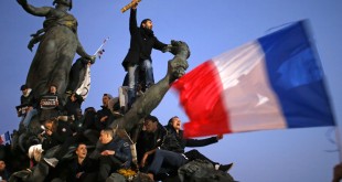 Marche pour la liberté d'expression après l'attaque de Charlie Hebdo en janvier 2015