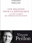 Visuel du livre "Une religion pour la république" de V. Peillon